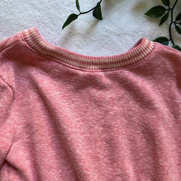 Joe Fresh 3T Long Sleeve Dress Pink Heathered Elastic Waist Kids Dress - Picture 12 of 16